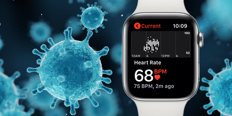 Apple Watch erkennt frühzeitig COVID-19-Infektion